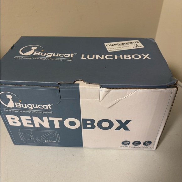 New in box Bugucat lunch box 2000ML - Picture 2 of 2